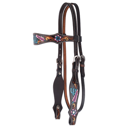 Desert Feather Browband Headstall