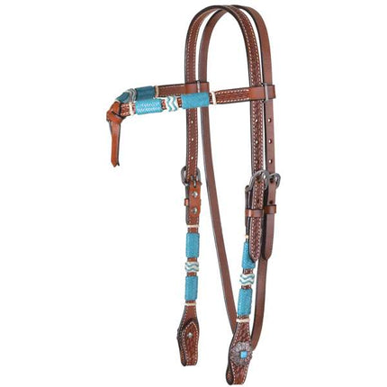 Turquoise Roundup Browband Headstall