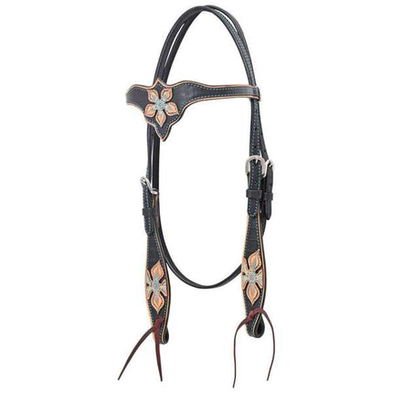 Black Star Browband Headstall