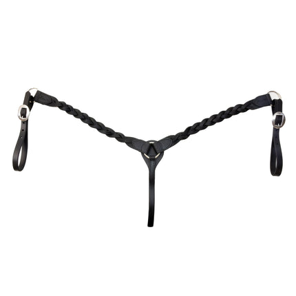 PC Breastcollar Infinity Braid Black