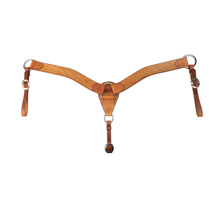 PC Breastcollar Contoured 2" Light Oil Gunslinger