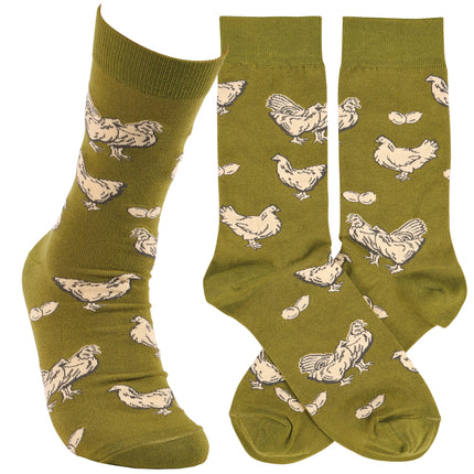 Primitives by Kathy Socks - Happy Chickens