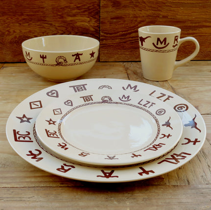 West Creation 16 pc Branded Dinnerware