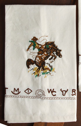 West Creation Dish Towel Bronco
