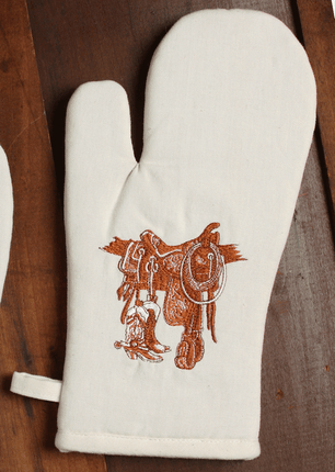 West Creation Oven Mitts Saddle