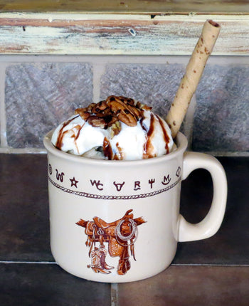 West Creation 20oz Mug Saddle