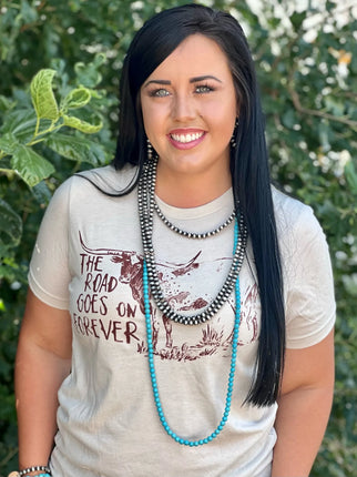 Texas True Tee - The Road Goes on Forever
