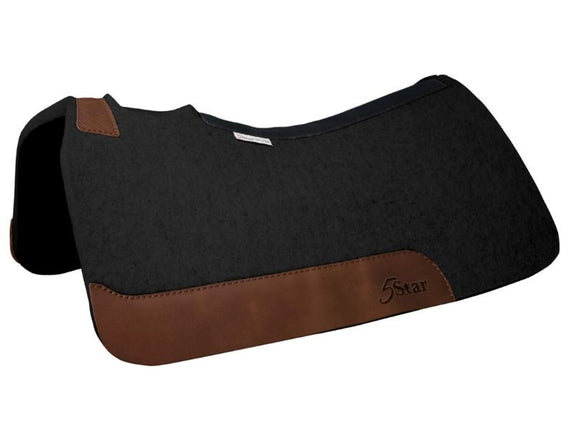 5 Star Roper Pad Black 3/4 Roper