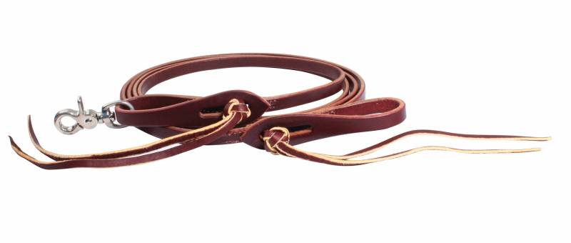 Professional's Choice Roping Rein Latigo 1/2" Pineapple Knot