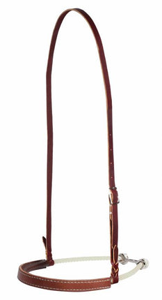 PC Noseband Leather Covered Rope