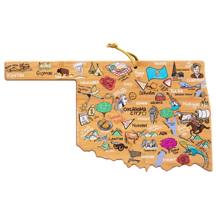 Oklahoma Cutting Board Color