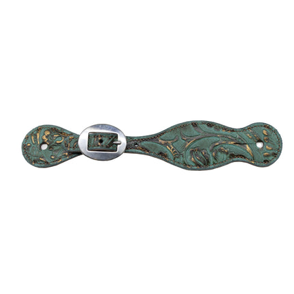 PC Spur Straps Copper & Emerald Ladies
