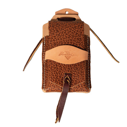Leather Cell Phone Case Tan Bison