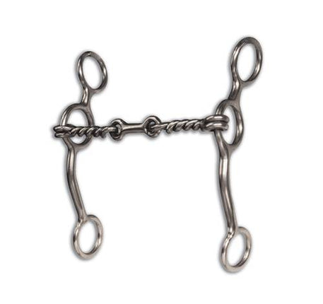 Long Shank Bit - Twisted Wire Dogbone