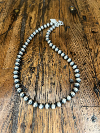 14" 8mm Navajo Pearl