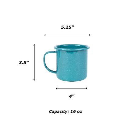 Stinson Large Mug 16oz Turquoise