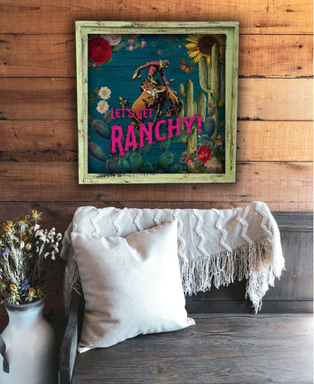 TM Let's Get Ranchy - Med Square 20"