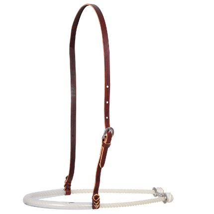 Martin Single Rope Noseband with Clear Tube Cover