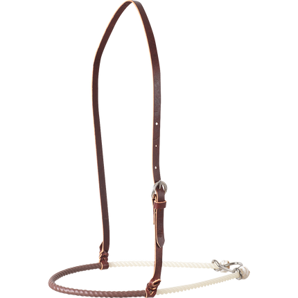 Martin Single Rope Noseband with Shrink Tube Cover Brown