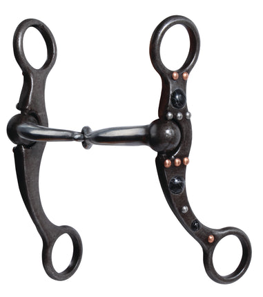 Dot Shank Snaffle Black