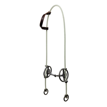 PC Rope Gag Smooth Snaffle