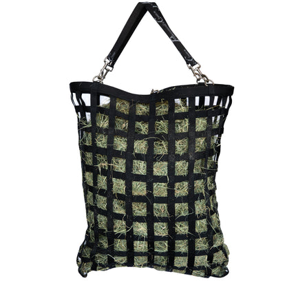 PC Web Slow Feed Hay Bag Black