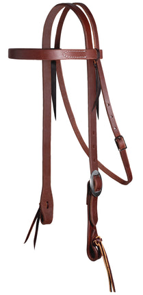 PC Headstall Ranch Browband Pineapple Knot