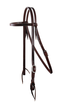 PC Headstall Ranch 5/8 Browband Heavy Oil
