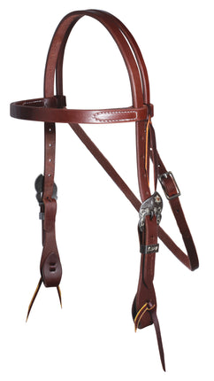 *PC Headstall 3/4" Browband Arrow Buckle