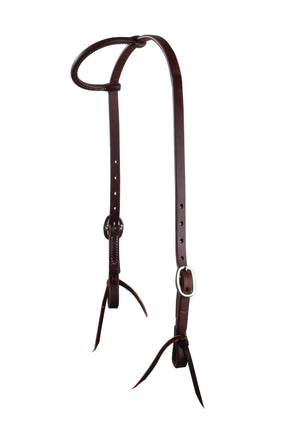 PC Ranch Headstall 5/8" Single Ear Double Buckle