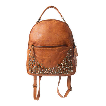 Myra Desert Muse Backpack in Light Brown