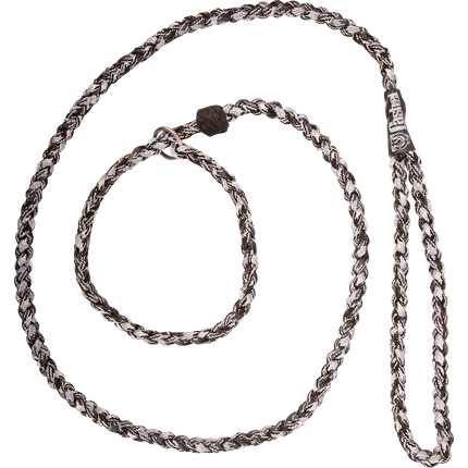 Cashel Braided Dog Leash Black