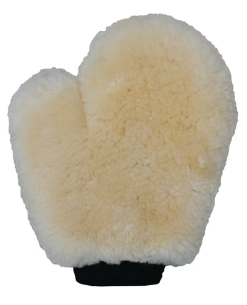 *Shearling Groom Mitt