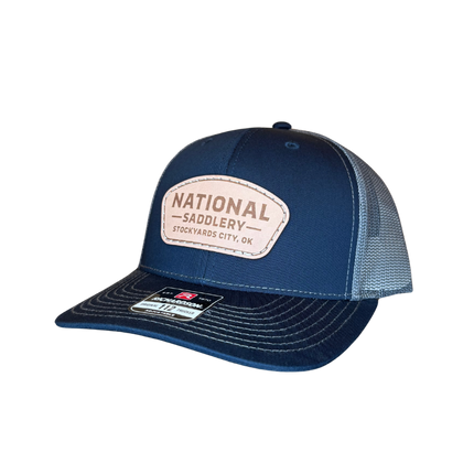 NSC Cap Navy/Charcoal w/ Leather Patch