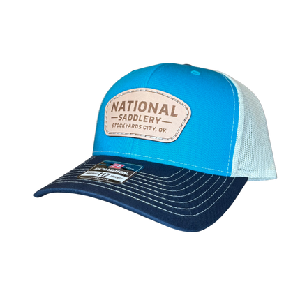 NSC Cap Teal/Birch/Navy w/ Leather Patch