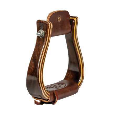 Professional's Choice 2" Dark Wood Stirrup