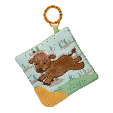Hetty Highland Cow Crinkle Teether