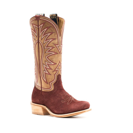 Hyer Boots Womens Rose Hill Burgundy