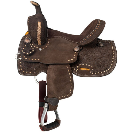 Royal King Youth Brisby Barrel Saddle 13"