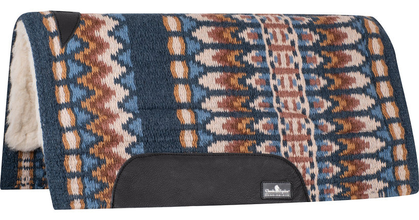 Classic Sensorflex Wool Felt Pad 32x34 Navy/Buckskin