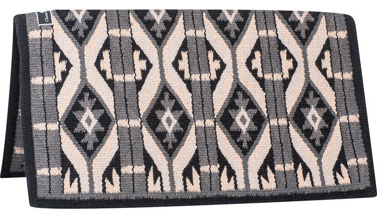 Show Blanket 34x38 Black/Charcoal