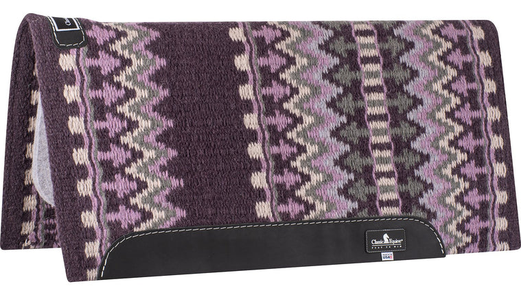 Classic Wool Top 32x34 Mulberry/Lavender