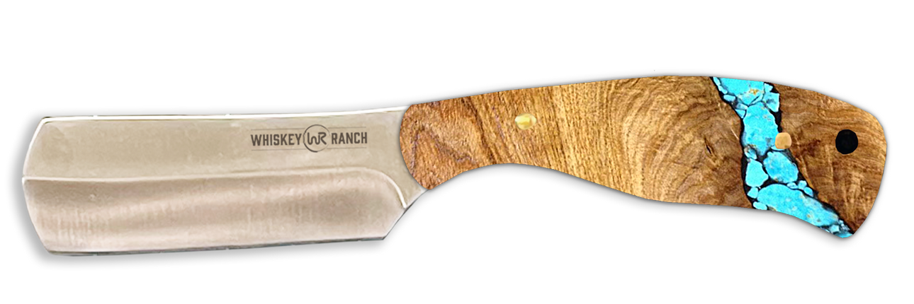 Whiskey Bent Knife Bull Cutter Turquoise River