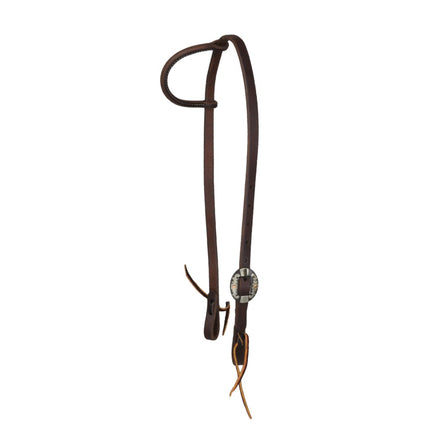 Oxbow Foreman Slip Ear Headstall w/ Iron Buckle