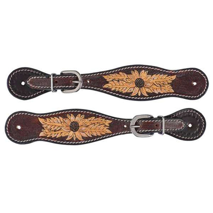 Golden Sunflower Spur Straps