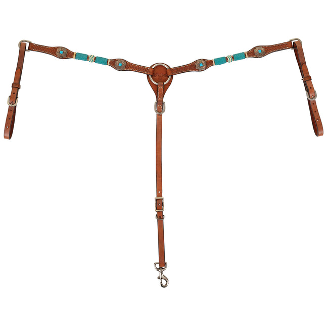 Turquoise Roundup Breastcollar