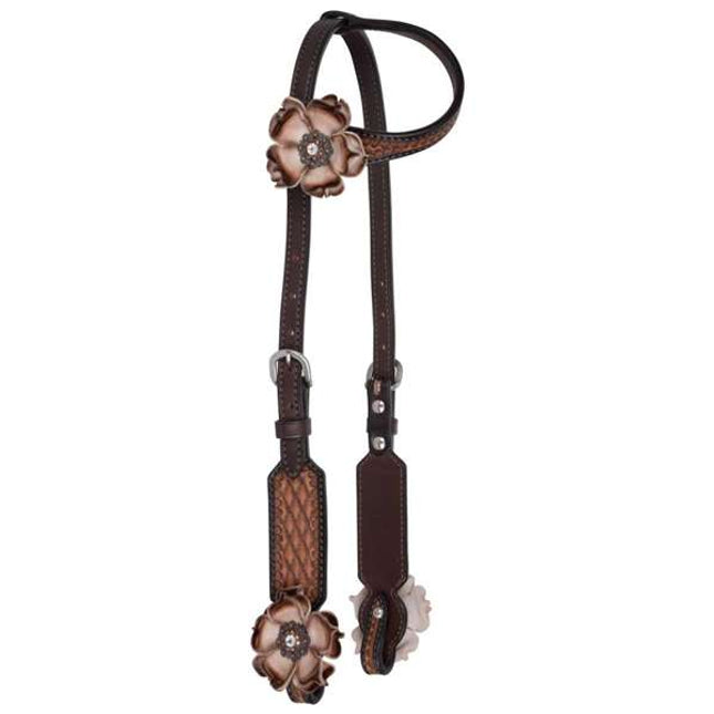 Dusty Rose Vintage One Ear Headstall