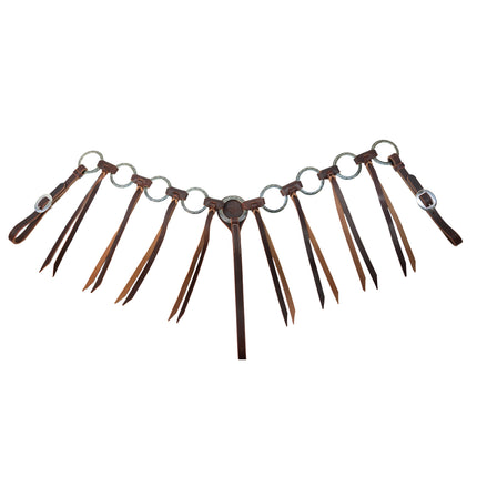 PC Breastcollar w/ Burgundy Tassle