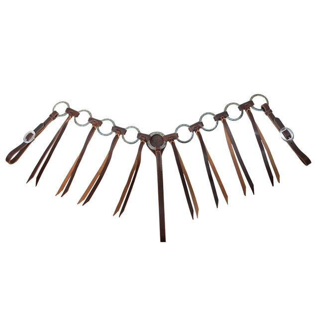 PC Breastcollar w/ Burgundy Tassle