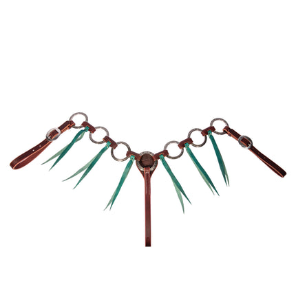 PC Pony Breastcollar w/ Emerald Tassle